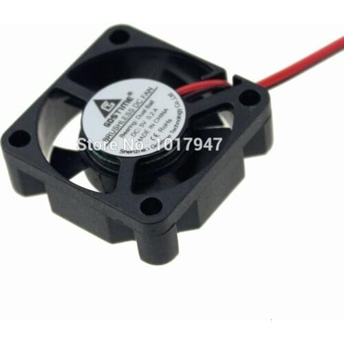 5PCS Lot Gdstime 3010 5V 2Pin 3CM 30mm 30x30x10mm Ball Bearing DC Mini Brushless Cooling Fan