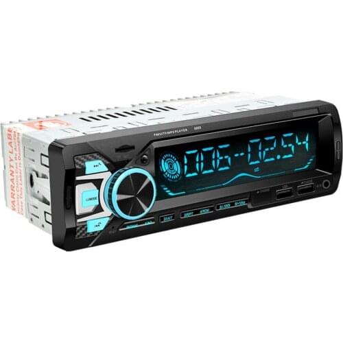 Auto MP3 Player APP Control Bluetooth Fast Charging Colorful Lights Player for Vehicles автомагнитола adio coche con pantalla