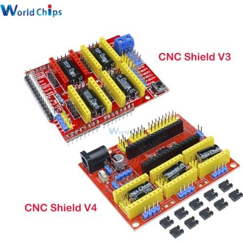 CNC Shield V4 shield v3 V2 Engraving Machine / 3D Printer / A4988 Driver Expansion Board for arduino CNC Shield V2/V3/V4 Diy Kit