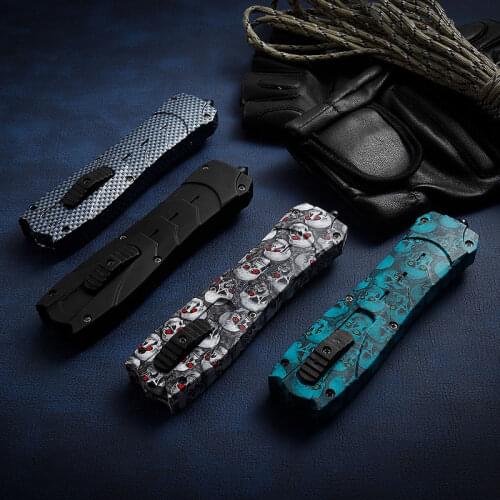 EDC Window Broken Survival Tail Cone Folding Cutting Tool Outdoor Camping Hunting Multi-Function Folding Knife Handle
