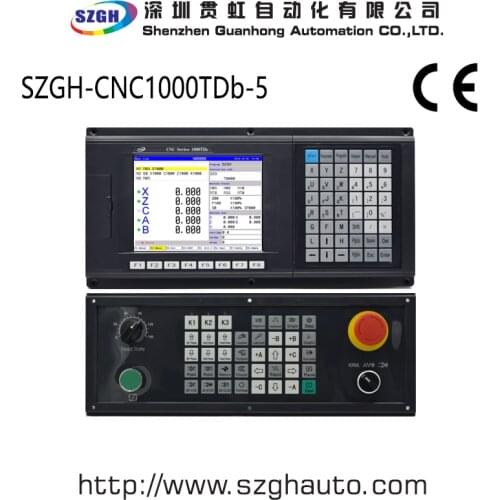 New 5 Axis CNC Lathe Controller for Lathe&Turning Machine English Panel G CODE total solution