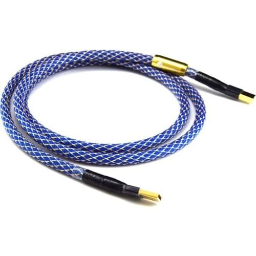 Silver-plated G5 Hifi usb Cable High Quality 6N OFC Type A-B DAC Data USB Cable