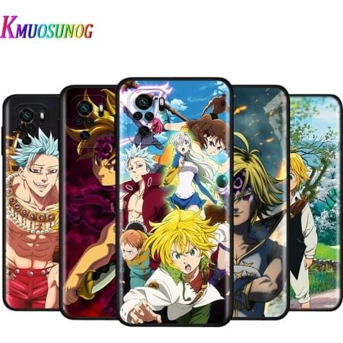 Silicone Cover The Seven Deadly Sins For Xiaomi Redmi Note 10 10S 9T 9S 9 8T 8 7 7S 6 5A 5 4 4X 5G Pro Max Phone Case