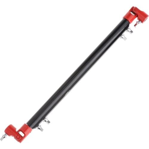Heavy Duty Steel Double Drum Drive Shaft Connecting Bar Pedal Linkage Driveshaft Rod DIY Percussion Instrument Parts Accessory
