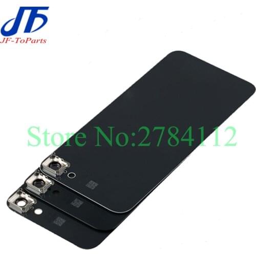10Pcs Back Glass with camera frame bezel lens Replacement For iPhone 8 Plus X XR XS Max 8G 8P 8Plus Battery Cover Rear Door