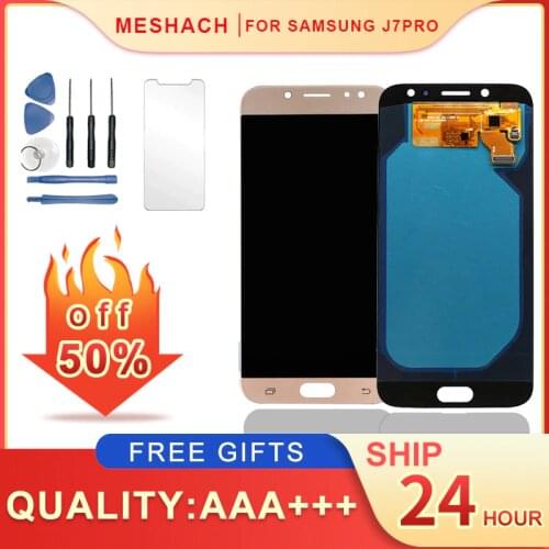 5.5'' LCD Touch Screen For Samsung Galaxy J7 Pro 2017 J730 SM-J730F J730FM/DS J730F/DS J730GM/DS LCD Display Digitizer Assembly
