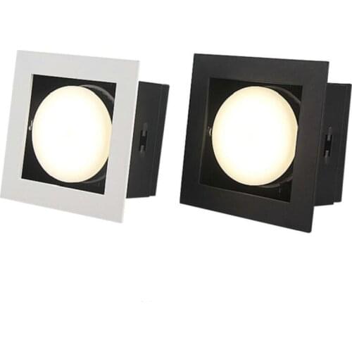 1PCS 10W GX53 Square LED Panel Light Surface Mounted LED ceiling Downlight AC85V-265V Free shipping