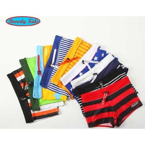 Beverly kids swimwear junior children teenager student baby swimtrunk swim pants good quality swimsuit free shipping