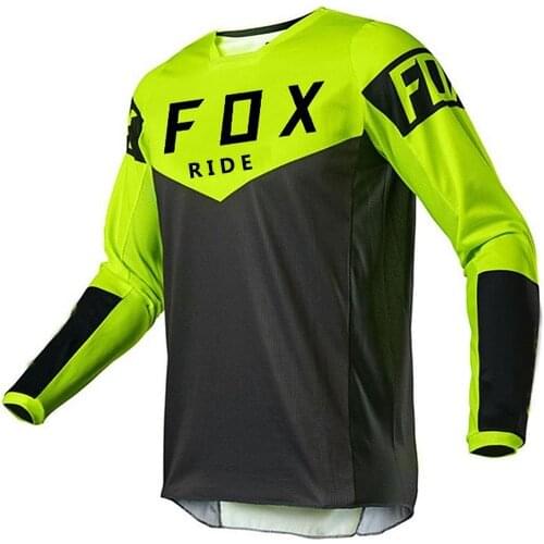 Motorcycle mountain bike team downhill jersey MTB Offroad DH fxr bicycle locomotive shirt cross country mountain ride fox jersey