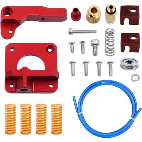 MEGA 1set CR10 Extruder Leveling Kit DIY 1.75mm Aluminum Right Hand 3D Printer Parts Long Extrusion For CR10 Ender3 3D Printer