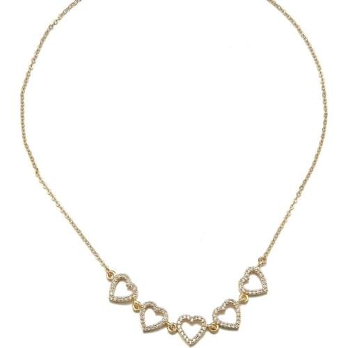 HECHENG Hollow Heart Choker Necklaces, For Women ,Wholesale, Statement Necklace, Star Pendant Necklace, Gift ,Dropshipping