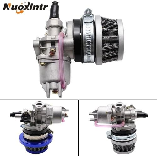 Nuoxintr Engine Carb Carburetor Pod Air Filter 2 Stroke Mini Quad Moto ATV Dirt Pocket Bike MiniMotot Motorcycle 47cc 49cc