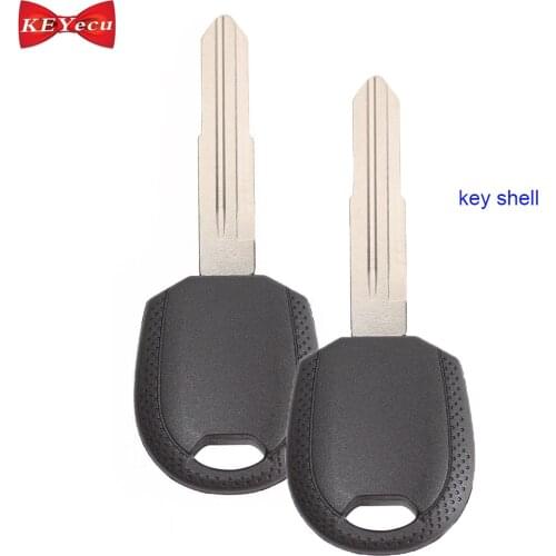 KEYECU 2pcs for KIA Sorento 2002 2003 2004 2005 2006 2007 2008 2009 Transponder Key Shell Case Uncut Right Blade