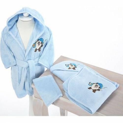 Licensed Bamboo Baby Bathrobe Set