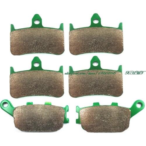 Brake Pad Set For Honda Vtr1000 Vtr 1000 Fv Firestorm - Superhawk 1997 1998 1999 2000