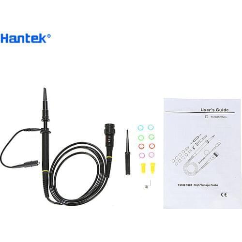 Hantek T3100 100MHz Oscilloscope Probe X100 Passive High Voltage Probe Oscilloscope Accessories Part 1008C 6074BE 2D72 6254BE