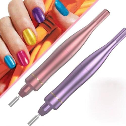 Nail Polishing Peeling USB Electric Portable Handheld Nail Polishing Pen Nail Remover Polishing Machine Manicure Instrument
