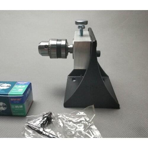 Precision rotating lathe tail top seat, DIY woodworking tail top,Center height 8cm-8.5cm