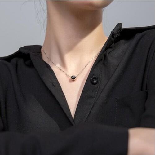 Silver Choker Necklaces 925 Sterling Silver Pendants Necklaces