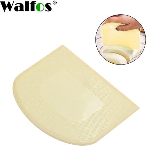 WALFOS Dough Scraper Cream Smooth Cake Trowel Bake Pastry Tool Dough Scraper Kitchen Butter Knife Dough Cutter High Quality