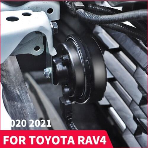 Snail Horn Double Snail High And Low Horn Sound Lossless For Toyota RAV4 XA50 Refit 2019 2020 2021 Car Accessories