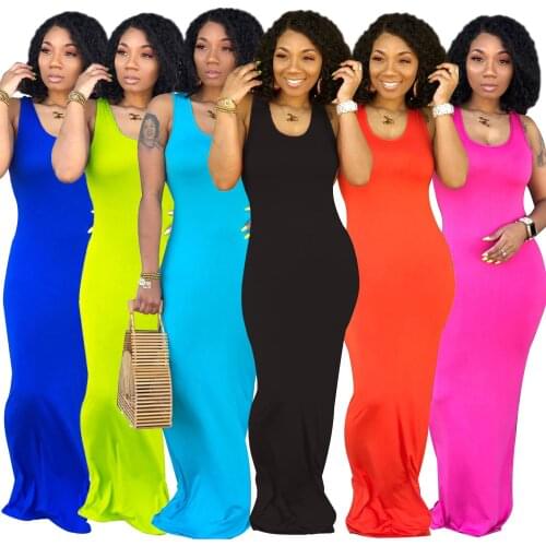 VAZN 2021 Streetwear Spaghetti Strap Boho Bohemian Sexy Night Party Sexy Club Birthday Party Shinny Maxi Dress Women Dress