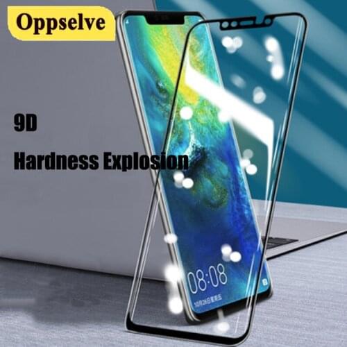 9D Tempered Glass Film Protector For Huawei P20 Pro P10 Lite P30 Protective Glass Full Cover For Huawei Mate 20 P Smart 2019