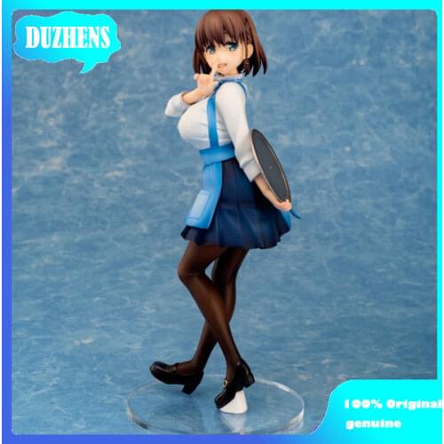 100% Original genuine Tawawa on monday Ai-chan Working clothes 1/7 PVC Action Figure Anime Figure Model Toys Figure Doll Gift