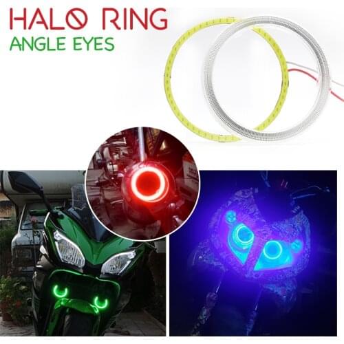 2 pcs Daytime Running Headlight Lamp Car Angel Eyes Led Halo Ring Headlight DRL 12V 60MM 70MM 80MM 90MM 100MM 110MM 120MM