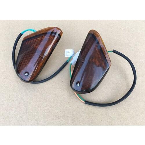 Free Shipping 12V Motorcycle Turn Lights GY6-125 Vintage Motorbike Signal Lamp Direction Lights Conner Lamps