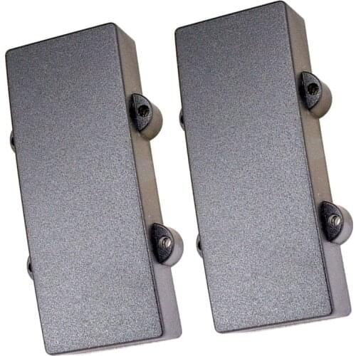 Black Plastic Sealed Humbucker Pickup Cover Case For Bass Guitar Parts