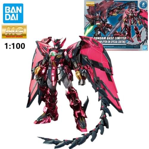 Bandai Mg 1/100 OZ-13MS Epyon Gundam 61203 Speciale Galvaniseren Vergadering Model Actie Toy Figures Kinderen Geschenken