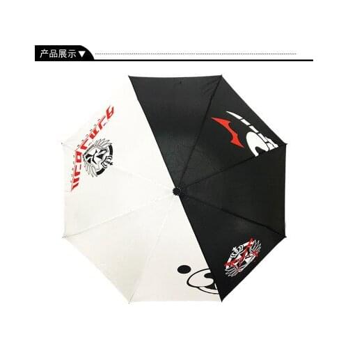 IVYYE Danganronpa Fashion Umbrellas Protection Sun Folding Cartoon Umbrella Rain Portable Travel Unisex