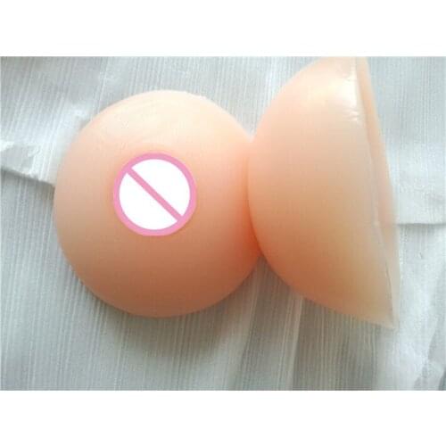 Round shape free shipping Silicone breast prosthesis for crossdressers silicone boobs