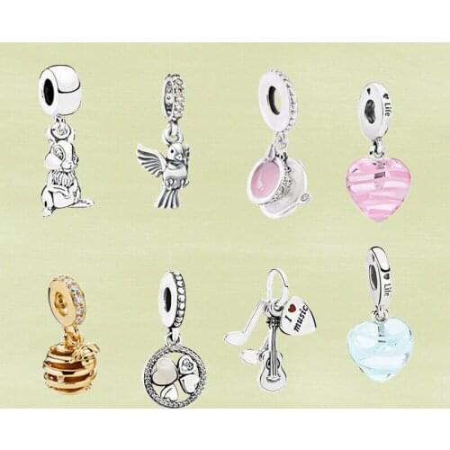 2021 New High-quality 925 Sterling Silver Fashion Pendants, a Variety of Cute Pendants Bring a New Experience, DIY Pendants