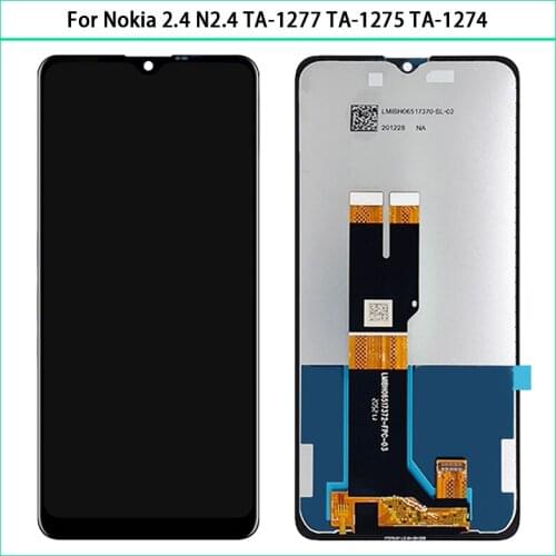 New Original 6.5“ For Nokia 2.4 N2.4 TA-1277 TA-1275 TA-1274 TA-1270 LCD Display Touch Screen Panel Digitizer Assembly Replace