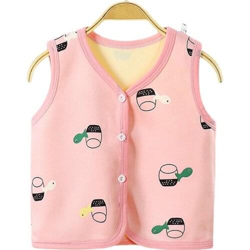 Baby Girl Boy Clothes Vest for Girls Toddler Clothing Kids Clothes Girls Vest Sleeveless Cardigan Shirts Kid Fleece Costume