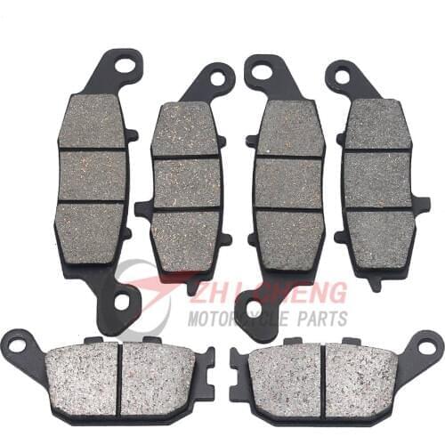 Motorcycle Front Rear Brake Pads For Suzuki DL1000 DL 1000 V-Strom 2002-2010 GSF650 2005-2006 GSR750 2011-2016 GSF650 GSR 750