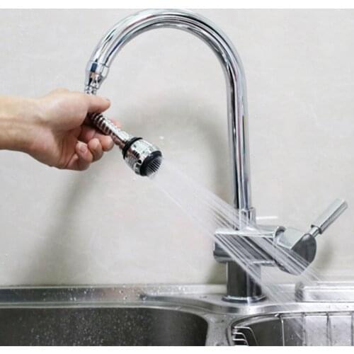 360 Degree Rotate Faucet Nozzle Faucet Kitchen Sprayer Head Water Saving Taps Applications For Kitchen Faucet
