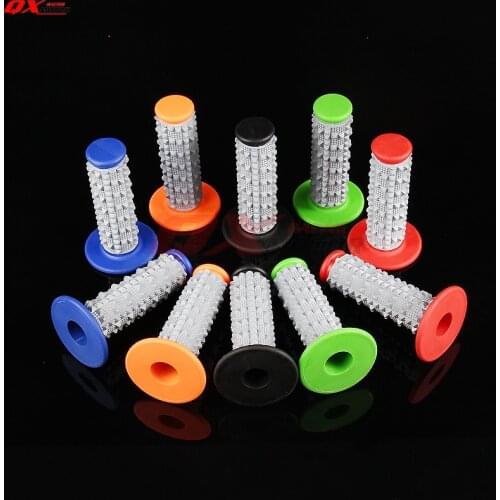 3D TPE Rubber Soft Handle Grips Handlebar Grip Dirt Pit Bike Motocross MX Girps For XC SXF EXC CR CRF YZ YZF WR BSE KX RMZ KAYO
