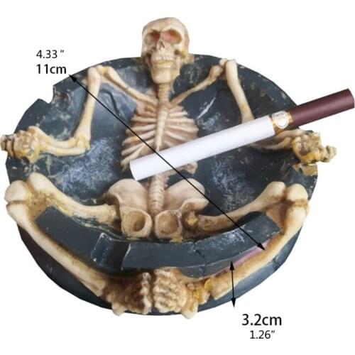 Skull-shaped Ashtray Silicone Mold is Suitable for Resin Epoxy Resin Diy Craft Box Jewelry Making Home Decoration