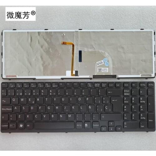 SP Layout Keyboard FOR SONY VAIO SVE15 SVE151 SVE151C11M SVE151E11T SVE1511SAC With backlight