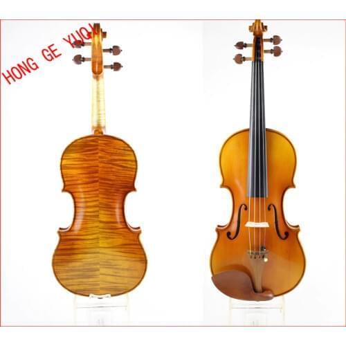 Pecial offer! Copy Antonio stradivari 4/4 violin, learn the piano.honggeyueqi