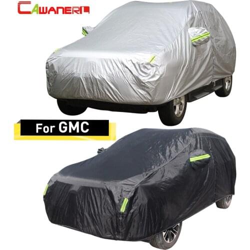 Cawanerl For GMC Jimm Terrain Acadia Envoy Yukon Waterproof Car Cover Sun Snow Rain Protector Full Auto Cover Dust Proof