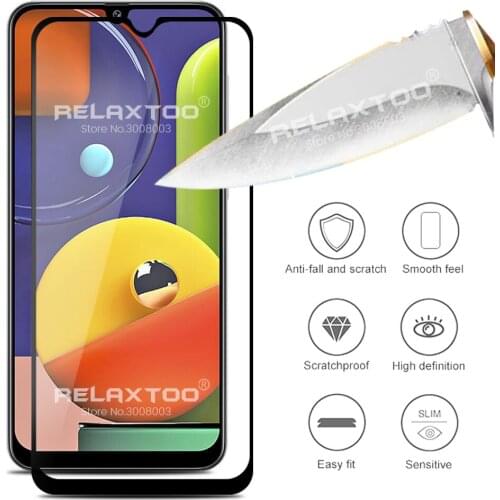 Glass On SamsungA50S Screen Protector Glass For Samsung Galaxy A50S A 50S SM-A507F/DS 2019 Phone 6.4'' AMOLED Safety Film Cover