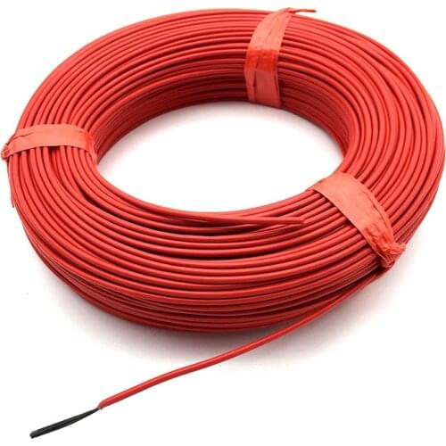 100m Carbon fiber heating wire Floor heating cable system hotline 12K 33 Europe Heating equipment Security tasteless