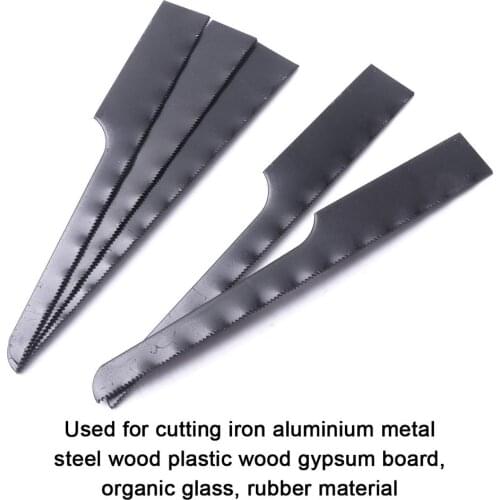 5pcs/Lot Black Standard 32T/1'' Bimetallic Reciprocating Air Body Saw Hacksaw Blades Tools L 94mm