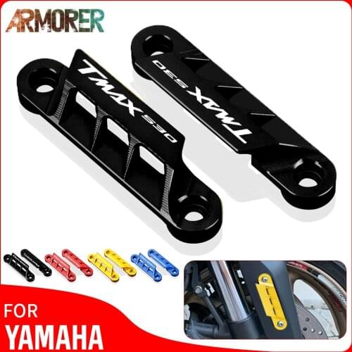 Motorcycle CNC Aluminum Front Axle Coper Plate Decorative Cover Accessories For YAMAHA TMAX560 TMAX 560 TECHMAX 2020 2021 2022
