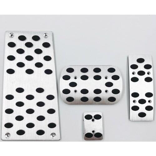 Car Accessories Aluminum alloy Non-slip For TOYOTA Camry 2006-2017 Accelerator Brake Footrest Pedal Pads Pedals pad
