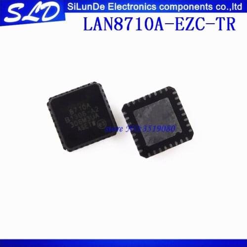 Free Shipping 50PCS/LOT LAN8710A-EZC-TR LAN8710A-EZC LAN8710A 8710A QFN-32 new original in stock